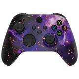 eXtremeRate Replacement Housing Shell Case for Xbox Series X/S & Xbox Core Controller (Model 1914) - Glow in Dark - Cosmic Camo - FX3T202