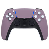 eXtremeRate Dark Grayish Violet Touchpad Front Housing Shell Compatible with ps5 Controller BDM-010/020/030/040/050, DIY Replacement Shell Custom Touch Pad Cover Faceplate Compatible with ps5 Controller - ZPFP3018G3