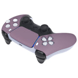 eXtremeRate Dark Grayish Violet Touchpad Front Housing Shell Compatible with ps5 Controller BDM-010/020/030/040/050, DIY Replacement Shell Custom Touch Pad Cover Faceplate Compatible with ps5 Controller - ZPFP3018G3