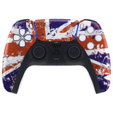 eXtremeRate Replacement Front Housing Shell with Touch Pad Cover for PS5 Controller BDM-010/020/030/040/050 - Impression UK Flag - ZPFT1054G3