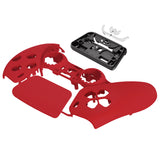 eXtremeRate Passion Red Touchpad Front Housing Shell Compatible with ps5 Controller BDM-010/020/030/040/050, DIY Replacement Shell Custom Touch Pad Cover Faceplate Compatible with ps5 Controller - ZPFP3021G3