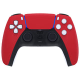 eXtremeRate Passion Red Touchpad Front Housing Shell Compatible with ps5 Controller BDM-010/020/030/040/050, DIY Replacement Shell Custom Touch Pad Cover Faceplate Compatible with ps5 Controller - ZPFP3021G3