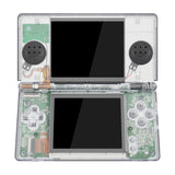 eXtremeRate Glow in Dark - Green Replacement Full Housing Shell for Nintendo DS Lite, Custom Handheld Console Case Cover with Buttons, Screen Lens for Nintendo DS Lite NDSL - Console NOT Included - DSLM5009