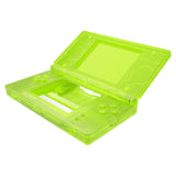 eXtremeRate Clear Lime Green Replacement Full Housing Shell for Nintendo DS Lite, Custom Handheld Console Case Cover with Buttons, Screen Lens for Nintendo DS Lite NDSL - Console NOT Included - DSLM5010