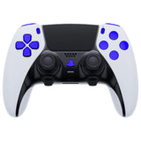 eXtremeRate Replacement D-pad R1 L1 R2 L2 Triggers Share Options Home Face Buttons Compatible with ps5 Edge Controller, Chrome Blue Full Set Buttons Compatible with ps5 Edge Controller - JXTEGD004