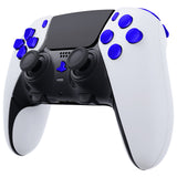 eXtremeRate Replacement D-pad R1 L1 R2 L2 Triggers Share Options Home Face Buttons Compatible with ps5 Edge Controller, Chrome Blue Full Set Buttons Compatible with ps5 Edge Controller - JXTEGD004