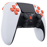 eXtremeRate Replacement D-pad R1 L1 R2 L2 Triggers Share Options Home Face Buttons Compatible with ps5 Edge Controller, Orange Full Set Buttons Compatible with ps5 Edge Controller - JXTEGP014
