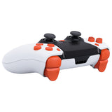 eXtremeRate Replacement D-pad R1 L1 R2 L2 Triggers Share Options Home Face Buttons Compatible with ps5 Edge Controller, Orange Full Set Buttons Compatible with ps5 Edge Controller - JXTEGP014