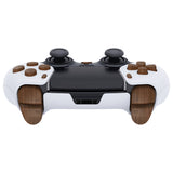 eXtremeRate Replacement D-pad R1 L1 R2 L2 Triggers Share Options Home Face Buttons Compatible with ps5 Edge Controller, Wood Grain Full Set Buttons Compatible with ps5 Edge Controller - JXTEGS001