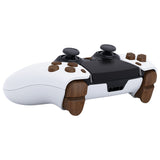 eXtremeRate Replacement D-pad R1 L1 R2 L2 Triggers Share Options Home Face Buttons Compatible with ps5 Edge Controller, Wood Grain Full Set Buttons Compatible with ps5 Edge Controller - JXTEGS001