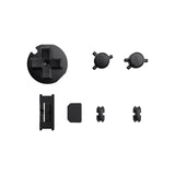 eXtremeRate Black GBC Replacement Full Set Buttons for Gameboy Color - Handheld Game Console NOT Included - JCB4008