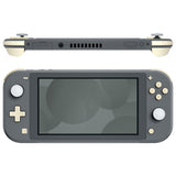 eXtremeRate Antique Yellow Replacement ABXY Home Capture Plus Minus Keys Dpad L R ZL ZR Trigger for NS Switch Lite, Full Set Buttons Repair Kits with Tools for NS Switch Lite - HL545
