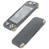 eXtremeRate Antique Yellow Replacement ABXY Home Capture Plus Minus Keys Dpad L R ZL ZR Trigger for NS Switch Lite, Full Set Buttons Repair Kits with Tools for NS Switch Lite - HL545