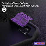 eXtremeRate Replacement Full Set Buttons for Steam Deck OLED Handheld Console - Clear Atomic Purple - JQCSLM001