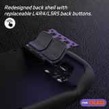 eXtremeRate Replacement Full Set Buttons for Steam Deck OLED Handheld Console - Clear Slate Black - JQCSLM002