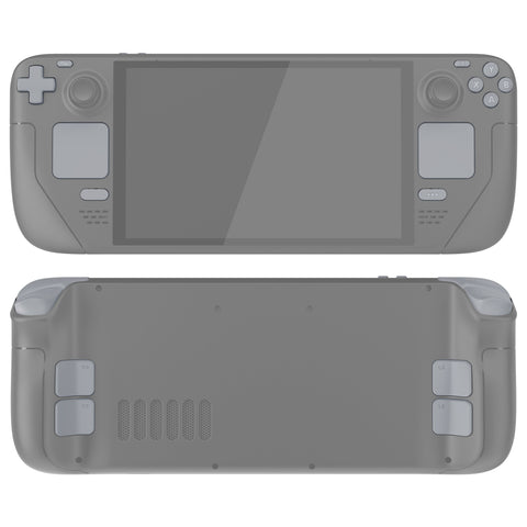 eXtremeRate Replacement Full Set Buttons for Steam Deck OLED Handheld Console - New Hope Gray - JQCSLM009