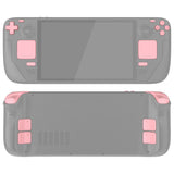 eXtremeRate Replacement Full Set Buttons for Steam Deck OLED Handheld Console - Pale Red - JQCSLM006