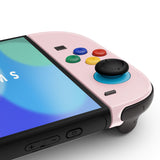 eXtremeRate DIY Replacement Full Set Shell Case with Buttons for Joycon 2 of Nintendo Switch 2 - Deluxe Version - Cherry Blossoms Pink - AWHNTM009