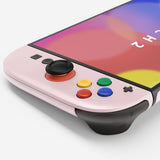 eXtremeRate DIY Replacement Full Set Shell Case with Buttons for Joycon 2 of Nintendo Switch 2 - Deluxe Version - Cherry Blossoms Pink - AWHNTM009