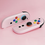 eXtremeRate DIY Replacement Full Set Shell Case with Buttons for Joycon 2 of Nintendo Switch 2 - Deluxe Version - Cherry Blossoms Pink - AWHNTM009