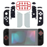 eXtremeRate Classics NES Style Joycon Handheld Controller Housing with Full Set Buttons, DIY Replacement Shell Case for NS Switch JoyCon & OLED JoyCon - Console Shell NOT Included - CT104