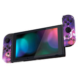 eXtremeRate Soft Touch Grip Surreal Lava Joycon Handheld Controller Housing with Full Set Buttons, DIY Replacement Shell Case for NS Switch JoyCon & OLED JoyCon - Console Shell NOT Included - CT107