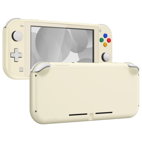 eXtremeRate Replacement Full Set Shell Case with ABXY Button & Screen Protector for Nintendo Switch Lite - Antique Yellow - DLP332