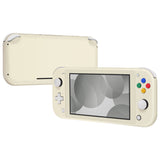 eXtremeRate Replacement Full Set Shell Case with ABXY Button & Screen Protector for Nintendo Switch Lite - Antique Yellow - DLP332