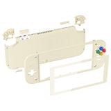 eXtremeRate Replacement Full Set Shell Case with ABXY Button & Screen Protector for Nintendo Switch Lite - Antique Yellow - DLP332