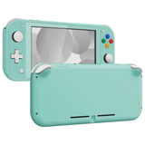 eXtremeRate Replacement Full Set Shell Case with ABXY Button & Screen Protector for Nintendo Switch Lite - Misty Green - DLP334