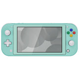 eXtremeRate Replacement Full Set Shell Case with ABXY Button & Screen Protector for Nintendo Switch Lite - Misty Green - DLP334
