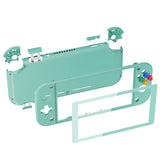eXtremeRate Replacement Full Set Shell Case with ABXY Button & Screen Protector for Nintendo Switch Lite - Misty Green - DLP334