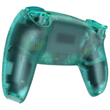 eXtremeRate Full Set Housing Shell with Action Buttons Touchpad Cover, Emerald Green Replacement Decorative Trim Shell Front Back Plates Compatible with ps5 Controller BDM-030/040/050 - QPFM5008G3