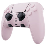 eXtremeRate Cherry Blossoms Pink Full Set Housing Shell with Buttons Touchpad Cover Compatible with ps5 Edge Controller, Custom Replacement Decorative Trim Shell Front Back Plates Compatible with ps5 Edge Controller - QRHEGP009