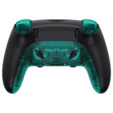 eXtremeRate Green Weeds Full Set Housing Shell with Buttons Touchpad Cover Compatible with ps5 Edge Controller, Custom Replacement Decorative Trim Shell Front Back Plates Compatible with ps5 Edge Controller - QRHEGT008