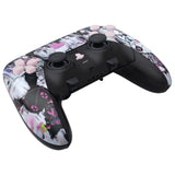 eXtremeRate Lovely Punky Bunny Full Set Housing Shell with Buttons Touchpad Cover Compatible with ps5 Edge Controller, Custom Replacement Decorative Trim Shell Front Back Plates Compatible with ps5 Edge Controller - QRHEGT010