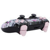 eXtremeRate Lovely Punky Bunny Full Set Housing Shell with Buttons Touchpad Cover Compatible with ps5 Edge Controller, Custom Replacement Decorative Trim Shell Front Back Plates Compatible with ps5 Edge Controller - QRHEGT010