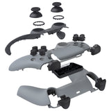 eXtremeRate Replacement Full Set Shells with Button Kit for PS5 Controller BDM-030/040/050 - New Hope Gray - QPFP3003G3
