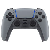 eXtremeRate Replacement Full Set Shells with Button Kit for PS5 Controller BDM-030/040/050 - New Hope Gray - QPFP3003G3