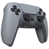 eXtremeRate Replacement Full Set Shells with Button Kit for PS5 Controller BDM-030/040/050 - New Hope Gray - QPFP3003G3