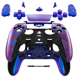 eXtremeRate Damascuscamo Full Set Housing Shell with Buttons Touchpad Cover Compatible with ps5 Edge Controller, Custom Replacement Decorative Trim Shell Front Back Plates Compatible with ps5 Edge Controller - QRHEGT011