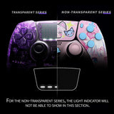 eXtremeRate Custom Replacement Full Set Shells with Buttons for PS5 Edge Controller - MeWoow - QRHEGT012