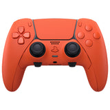 eXtremeRate Custom Replacement Full Set Shells with Buttons for PS5 Edge Controller - Orange - QRHEGP012