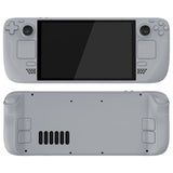 eXtremeRate Replacement Full Set Housing Shell with Buttons for Steam Deck OLED Handheld Console - New Hope Gray - LQXSLM009