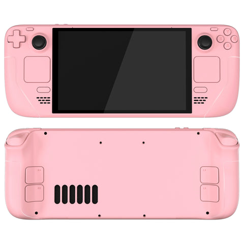 eXtremeRate Replacement Full Set Housing Shell with Buttons for Steam Deck OLED Handheld Console - Pale Red - LQXSLM006