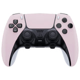 eXtremeRate Cherry Blossoms Pink Left Right Front Housing Shell with Touchpad Compatible with ps5 Edge Controller, DIY Replacement Faceplate Shell Custom Touch Pad Cover Compatible with ps5 Edge Controller - MLREGP009