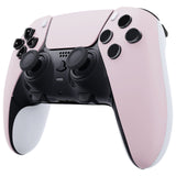 eXtremeRate Cherry Blossoms Pink Left Right Front Housing Shell with Touchpad Compatible with ps5 Edge Controller, DIY Replacement Faceplate Shell Custom Touch Pad Cover Compatible with ps5 Edge Controller - MLREGP009