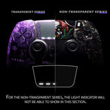 eXtremeRate Scary Party Left Right Front Housing Shell with Touchpad Compatible with ps5 Edge Controller, DIY Replacement Faceplate Shell Custom Touch Pad Cover Compatible with ps5 Edge Controller - MLREGT001