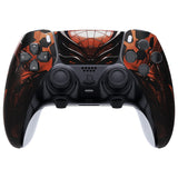 eXtremeRate Spider Armor Left Right Front Housing Shell with Touchpad Compatible with ps5 Edge Controller, DIY Replacement Faceplate Shell Custom Touch Pad Cover Compatible with ps5 Edge Controller - MLREGT009