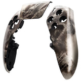 eXtremeRate Dragon Scroll Left Right Front Housing Shell with Touchpad Compatible with ps5 Edge Controller, DIY Replacement Faceplate Shell Custom Touch Pad Cover Compatible with ps5 Edge Controller - MLREGT017